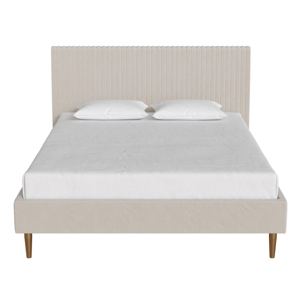 Mr. Kate Daphne Upholstered Bed with 8" Pocket Spring Mattress, Full ...