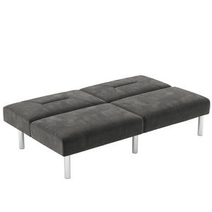 DHP Mara Futon Sofa Bed - Gray