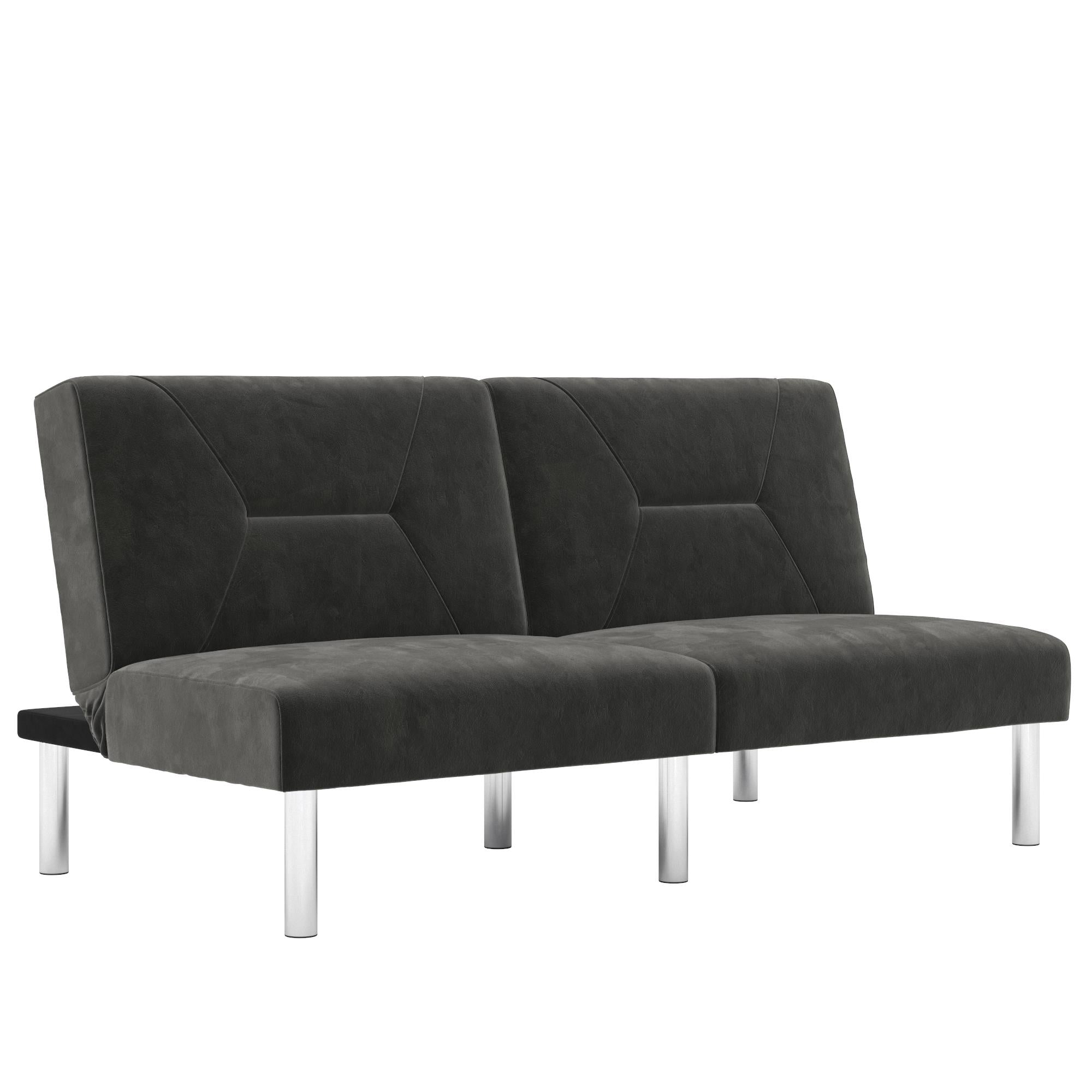 DHP Mara Futon Sofa Bed - Gray