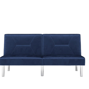 DHP Mara Futon Sofa Bed - Blue