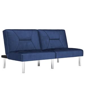 DHP Mara Futon Sofa Bed - Blue