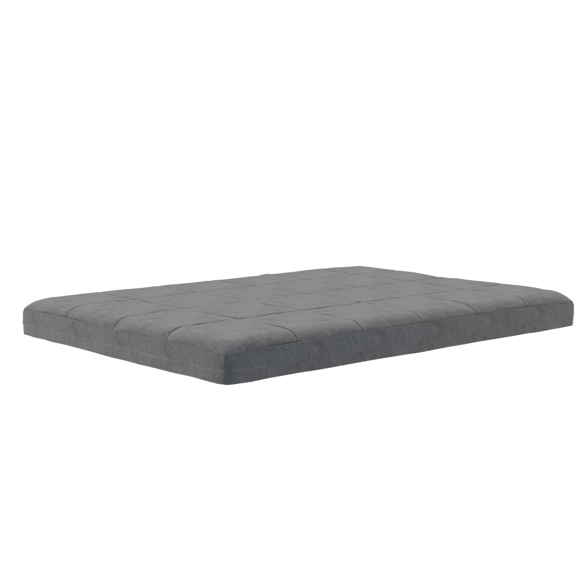 DHP Willow 6" Polyester Futon Mattress - Gray - Full