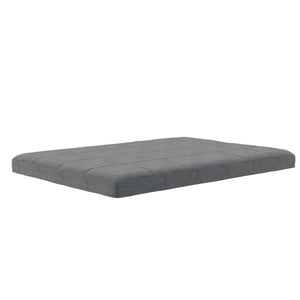 DHP Willow 6" Polyester Futon Mattress - Gray - Full