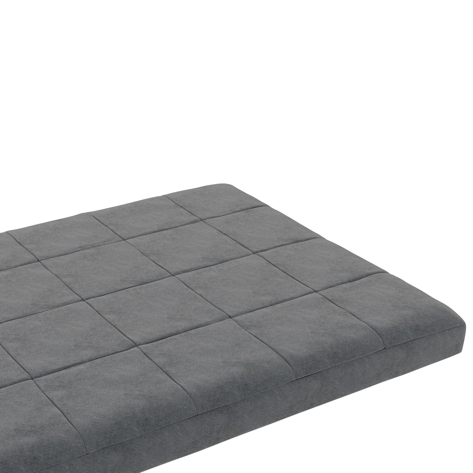 DHP Willow 6" Polyester Futon Mattress - Gray - Full