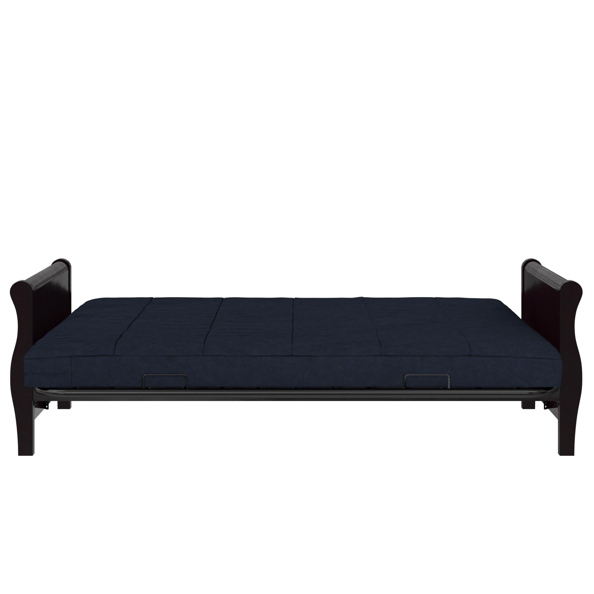 DHP Lexi 6" Quilted Polyester Futon Mattress - Blue - Full