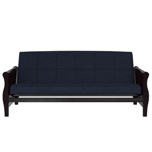 DHP Lexi 6" Quilted Polyester Futon Mattress - Blue - Full