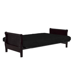 DHP Willow 6" Polyester Futon Mattress - Black - Full