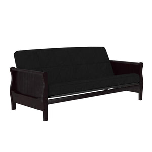 DHP Willow 6" Polyester Futon Mattress - Black - Full