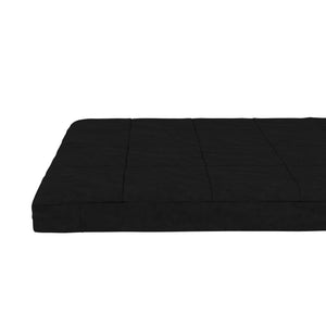 DHP Willow 6" Polyester Futon Mattress - Black - Full