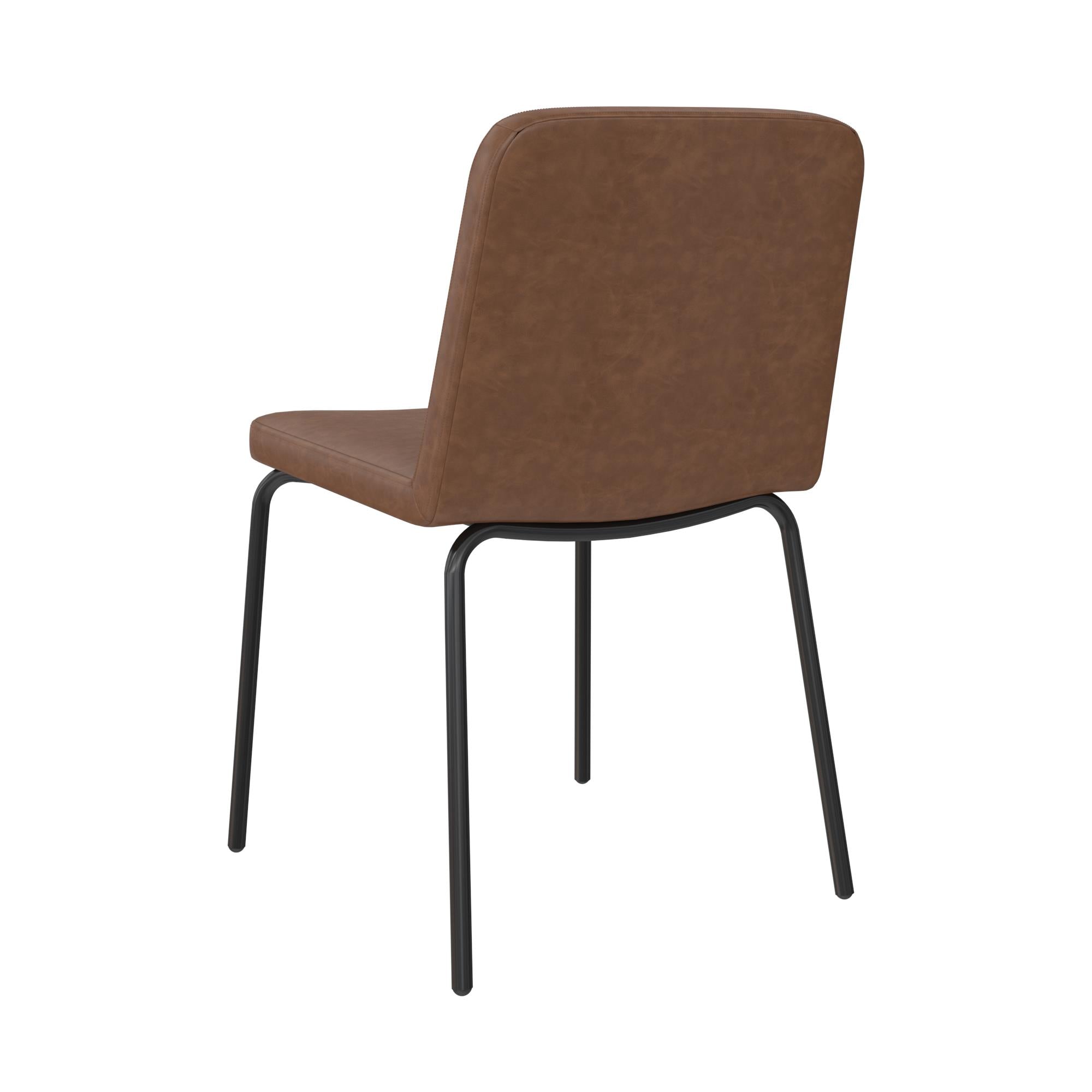 DHP Wynn Dining Chairs, Set of 2 - Camel - Set of 2