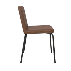 DHP Wynn Dining Chairs, Set of 2 - Camel - Set of 2