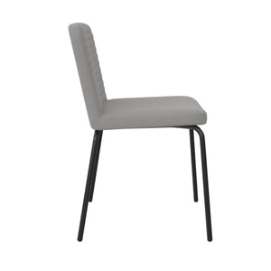 DHP Wynn Dining Chairs, Set of 2 - Gray - Set of 2