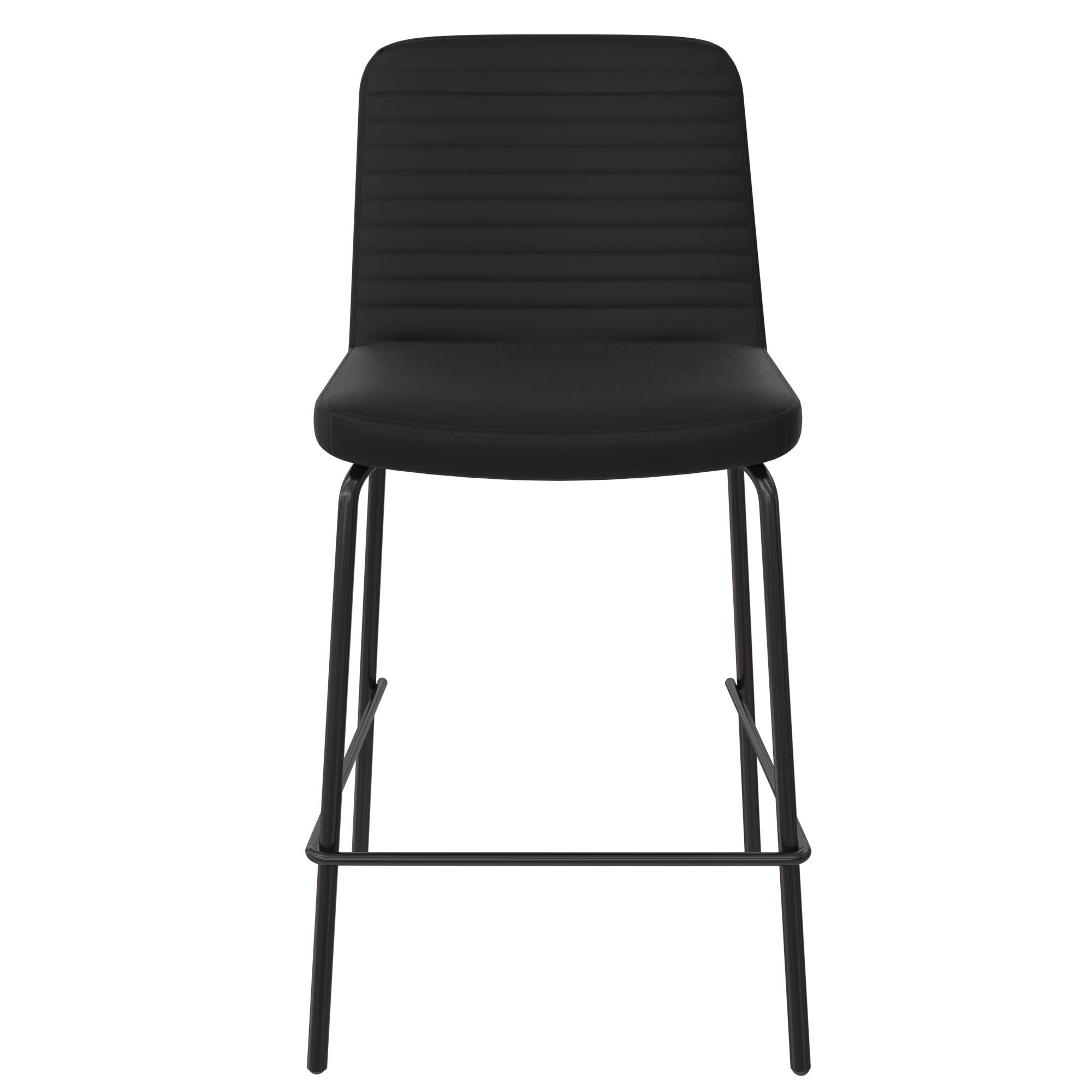 DHP Wynn 24" Counter Height Bar Stool - Black