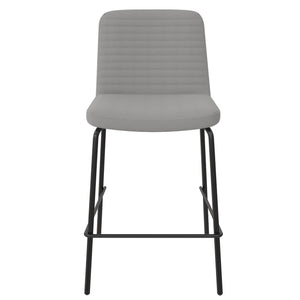 DHP Wynn 24" Counter Height Bar Stool - Gray