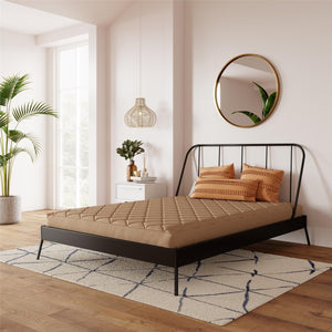 DHP Dana 6" Quilted Mattress - Tan - Full