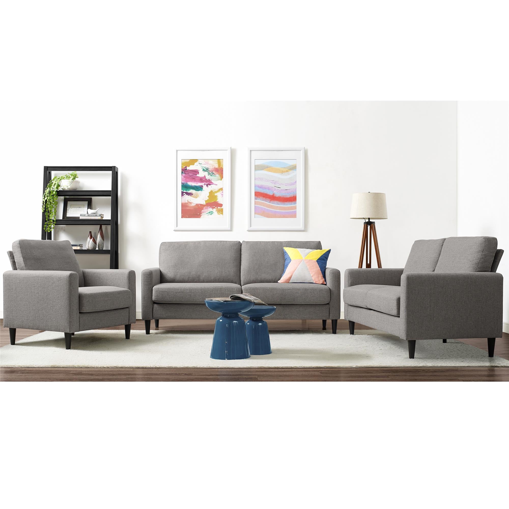 DHP Kaci Loveseat - Gray