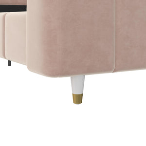 Max & Finn Valentina Upholstered Bed - Pink - Full