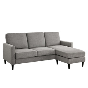 DHP Kaci Sectional Sofa - Gray