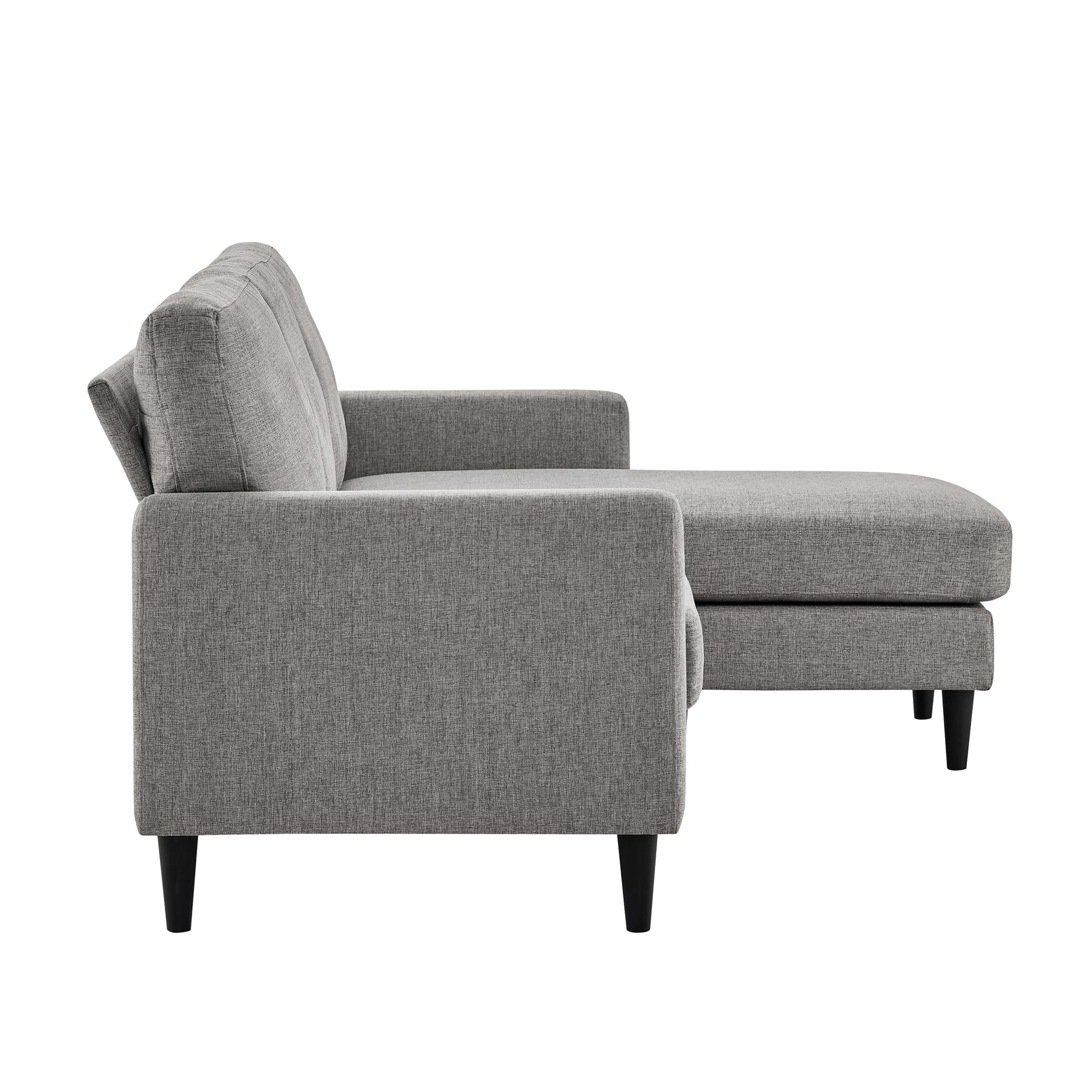DHP Kaci Sectional Sofa - Gray