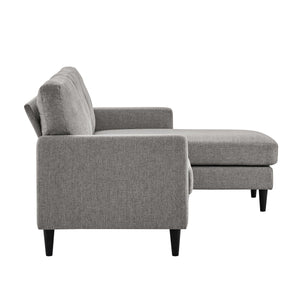 DHP Kaci Sectional Sofa - Gray