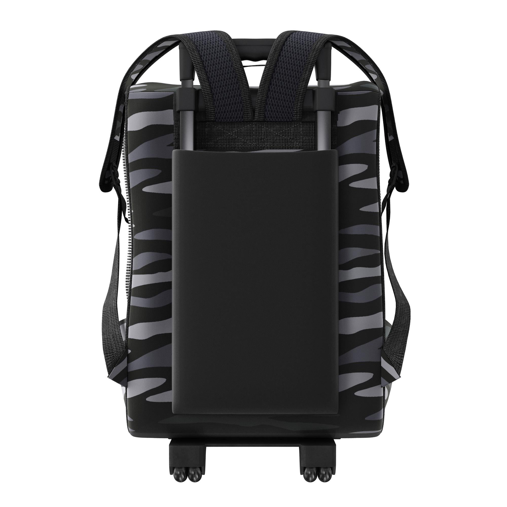 Ollie & Hutch Kaya Pet Carrier Trolley - Black Camouflage
