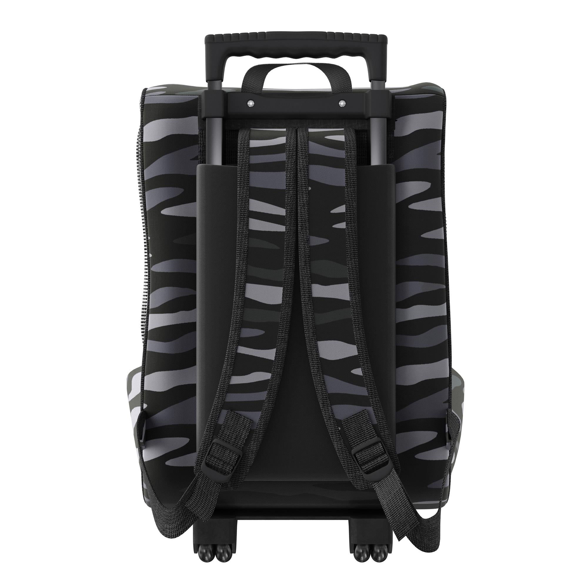 Ollie & Hutch Kaya Pet Carrier Trolley - Black Camouflage