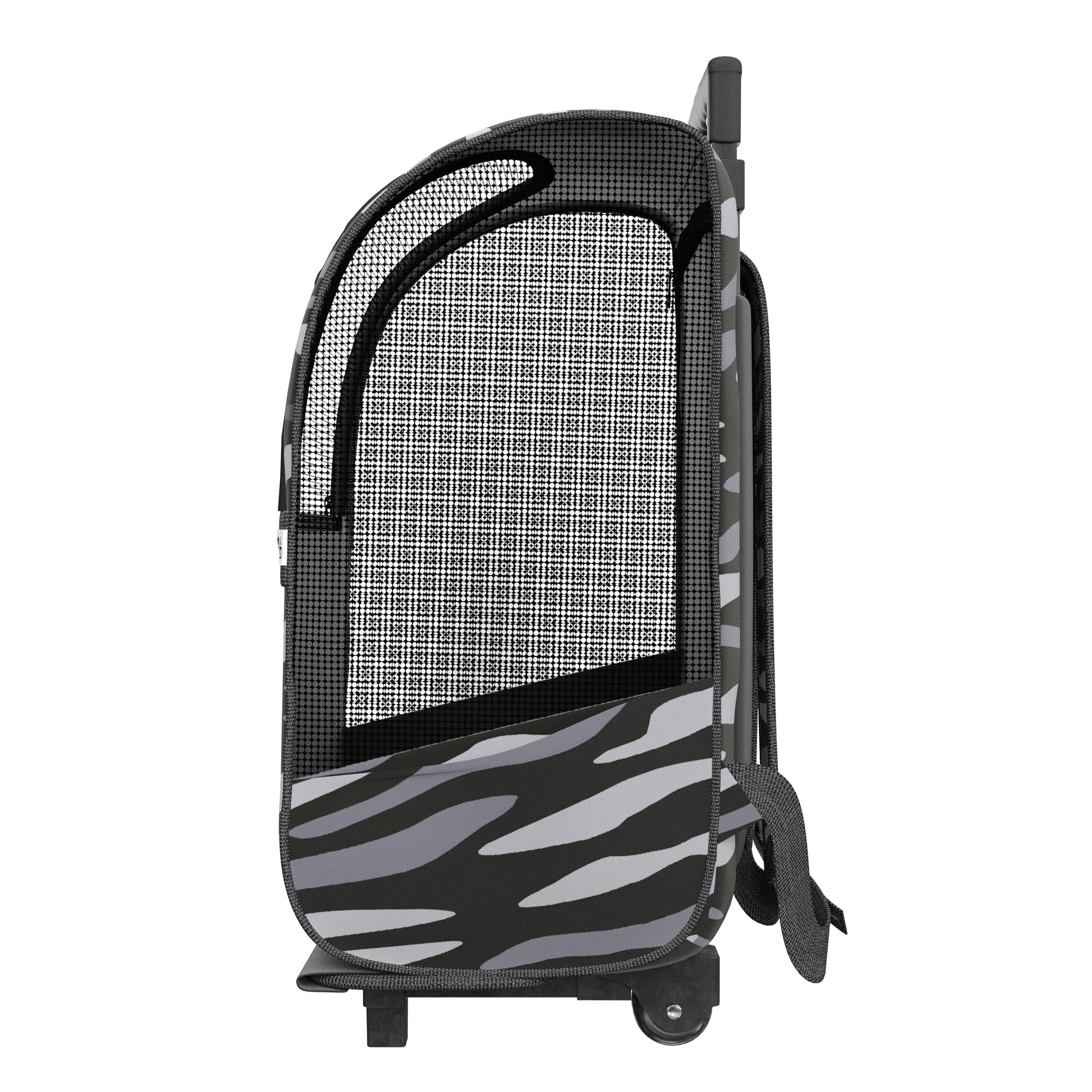 Ollie & Hutch Kaya Pet Carrier Trolley - Black Camouflage