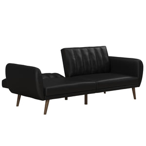 Novogratz Brittany Futon Sofa Bed - Black