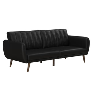 Novogratz Brittany Futon Sofa Bed - Black