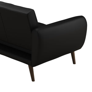 Novogratz Brittany Futon Sofa Bed - Black