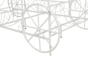 DHP Kids' Carriage Bed - White - Twin