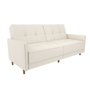 DHP Andora Futon Sofa Bed - White