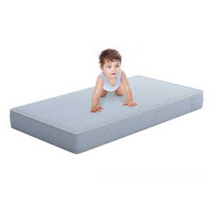 Safety 1st Heavenly Dreams Baby Crib and Toddler Bed Mattress, Blue - Light Blue - Crib & Toddler Mattress