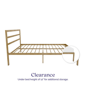 Signature Sleep Premium Modern Platform Bed - Gold - Full