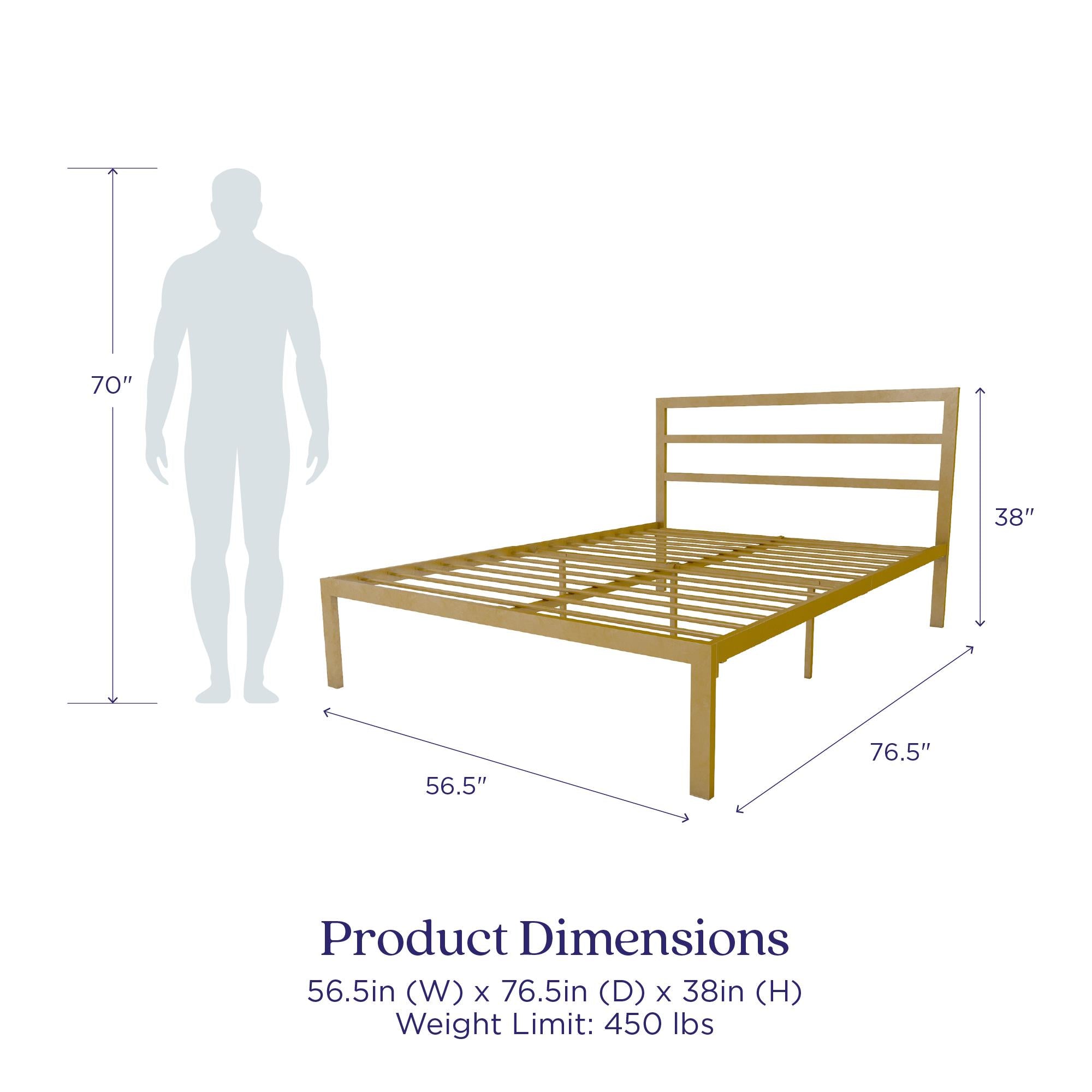 Signature Sleep Premium Modern Platform Bed - Gold - Full