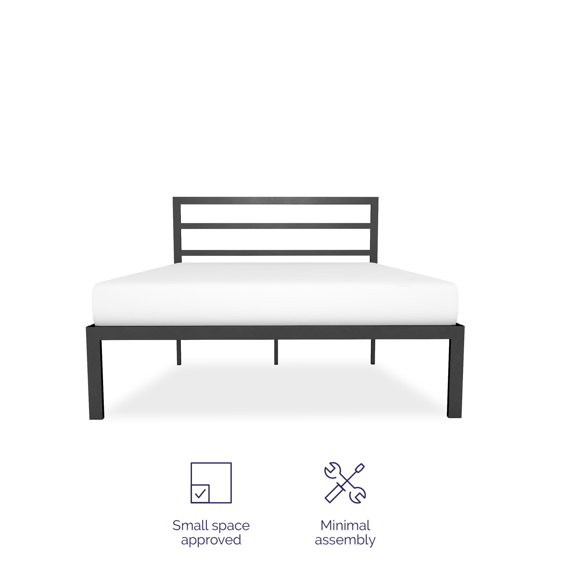Signature Sleep Premium Modern Platform Bed - Black - Full