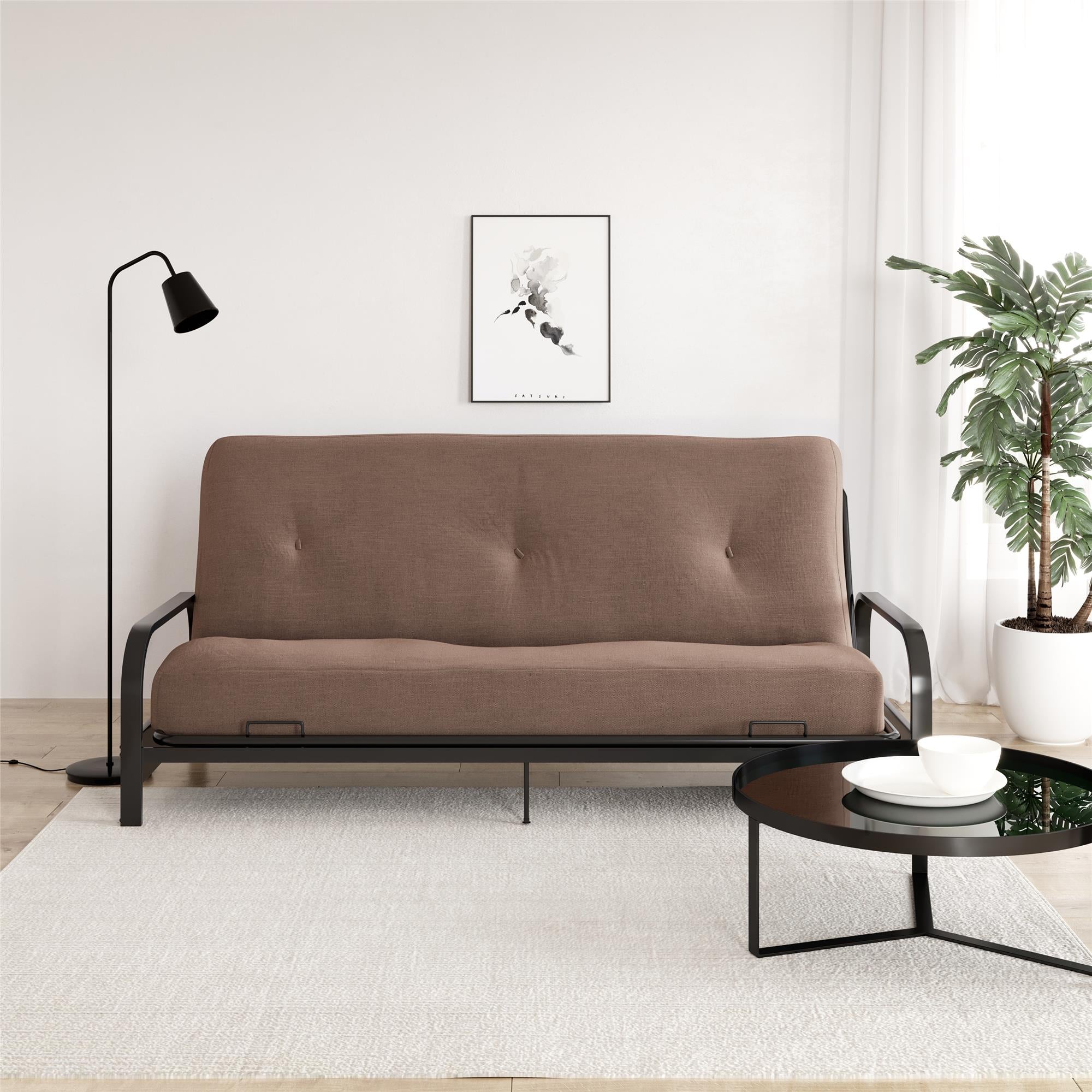 DHP Caden 8" Futon Mattress - Tan - Full