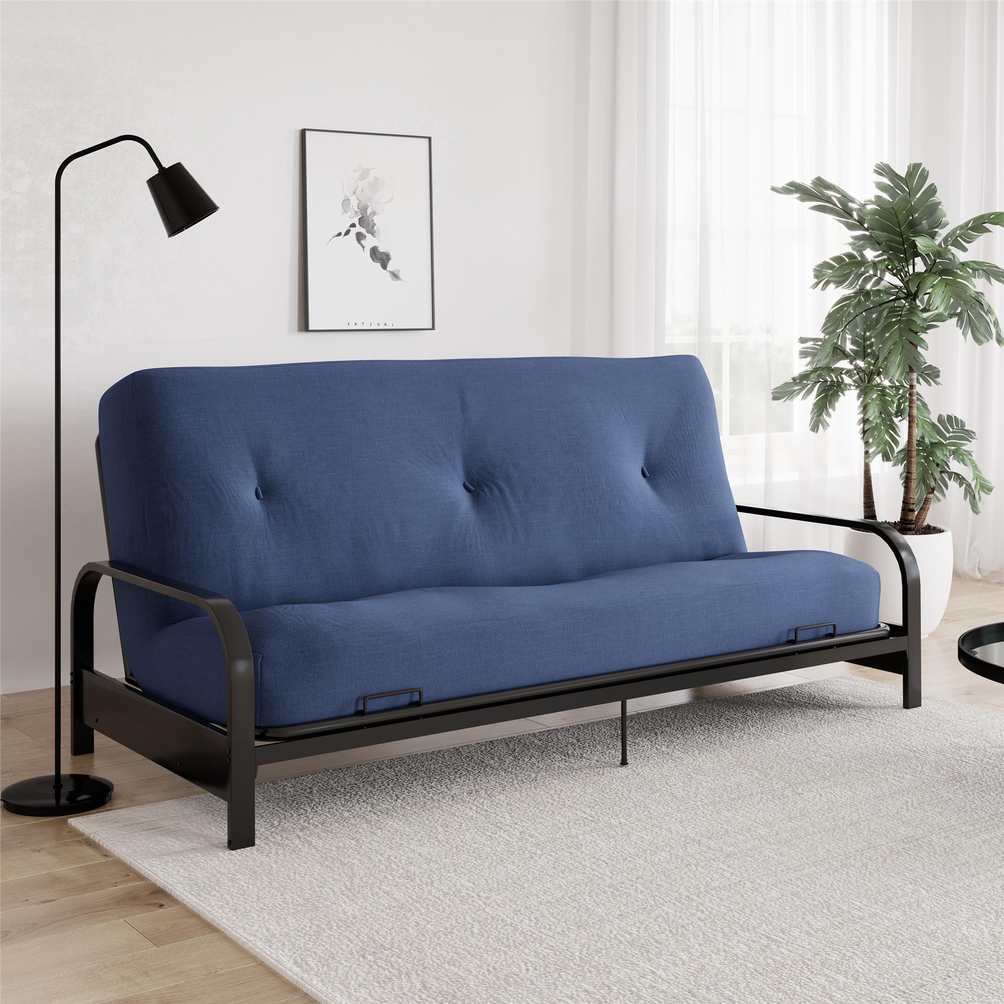 DHP Caden 8" Futon Mattress - Navy - Full