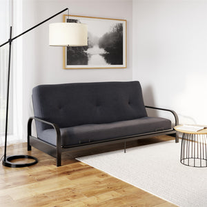 DHP Carson 6" Polyester Futon Mattress - Black - Full