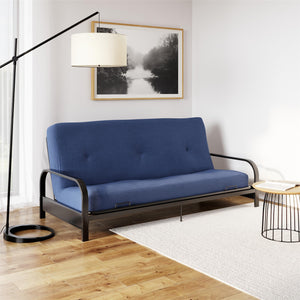 DHP Carson 6" Polyester Futon Mattress - Blue - Full