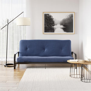 DHP Carson 6" Polyester Futon Mattress - Blue - Full