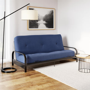 DHP Carson 8" Polyester Futon Mattress - Navy - Full