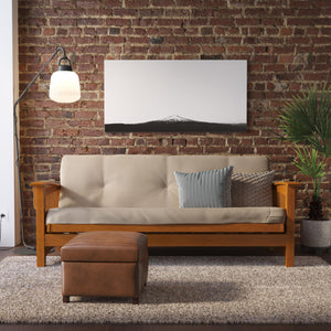 DHP Kali 6" Polyester Futon Mattress - Tan - Full