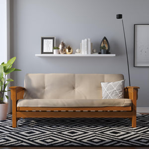 DHP Eve 6"  Polyester Futon Mattress - Tan - Full
