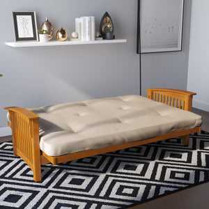 DHP Eve 6"  Polyester Futon Mattress - Tan - Full
