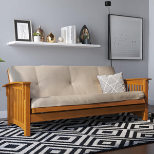 DHP Eve 6"  Polyester Futon Mattress - Tan - Full