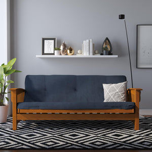 DHP Eve 6"  Polyester Futon Mattress - Blue - Full