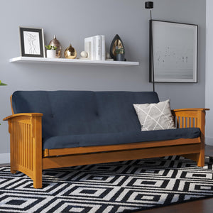 DHP Eve 6"  Polyester Futon Mattress - Blue - Full