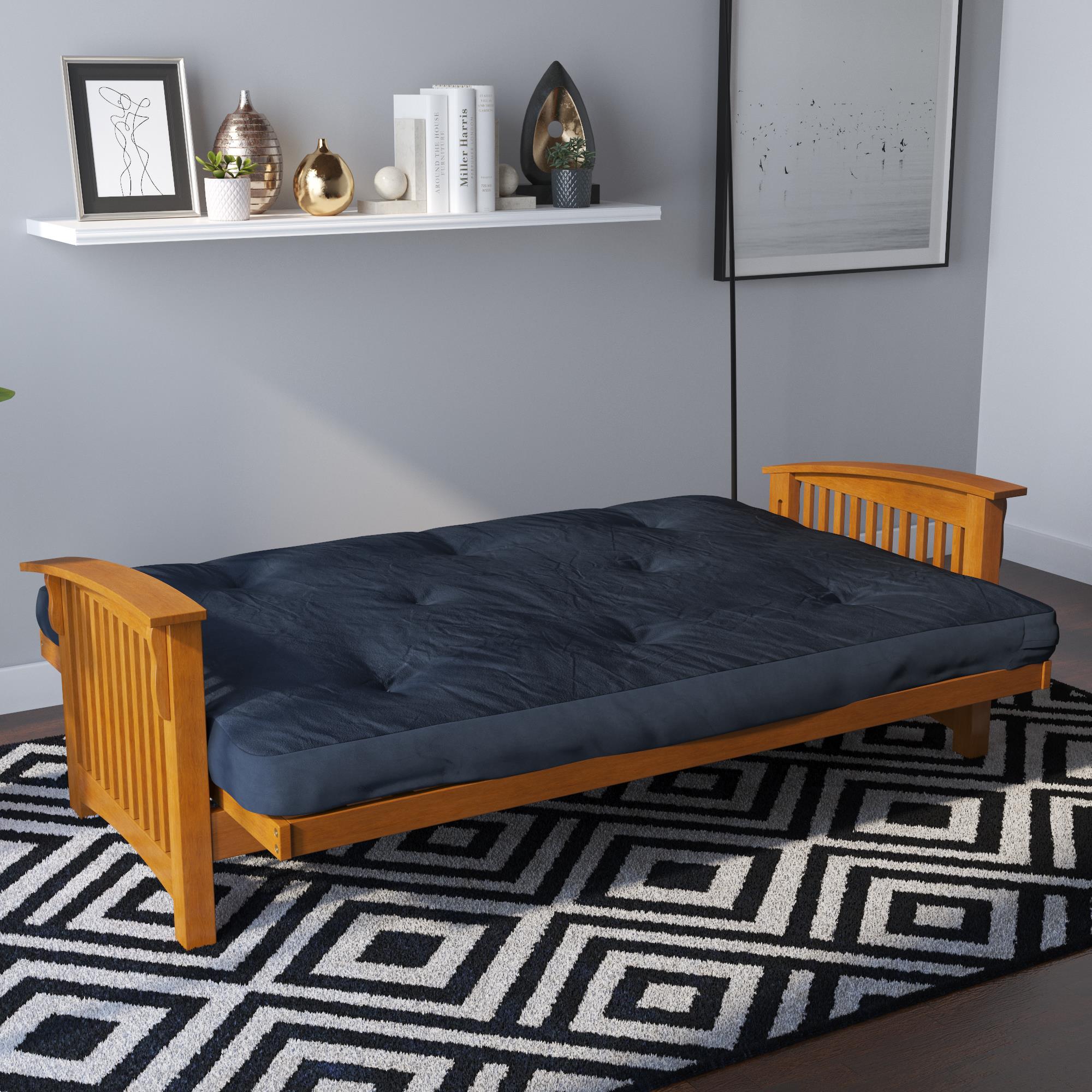 DHP Eve 6"  Polyester Futon Mattress - Blue - Full