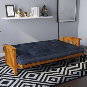 DHP Eve 6"  Polyester Futon Mattress - Blue - Full